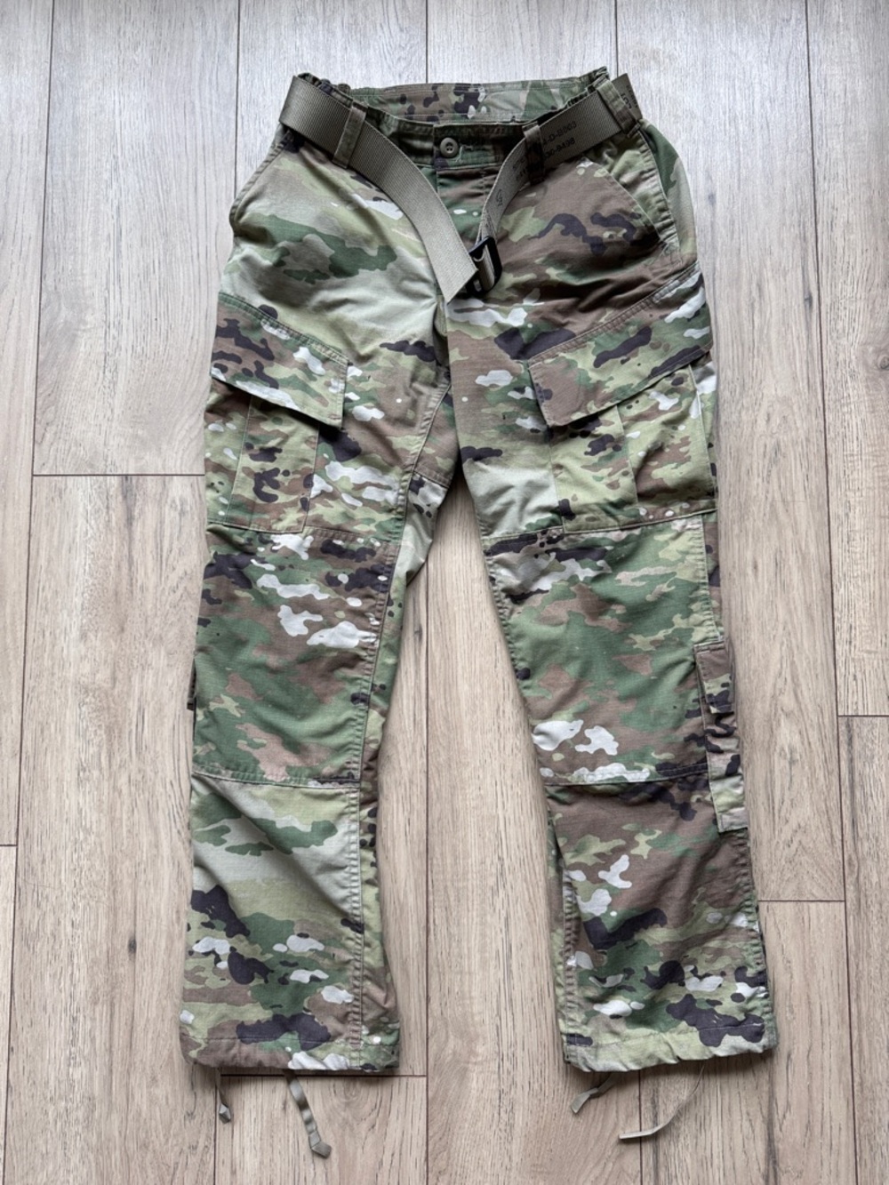 US Army OCP Multicam Combat Pants Women’s 25R Ripstop Cargo Tactical Camo